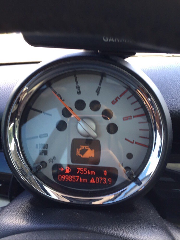 [ MINI R56L cooper S 184 an 2012 ] Voyant moteur