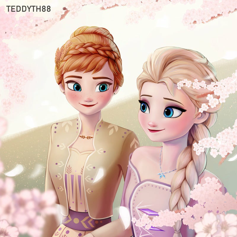 elsa - Elsa et Anna | Fan-arts, montages et autres images en tout genres  20210412