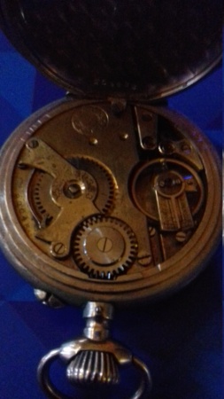  Ma montre gousset "Roskopf" en acier médaille d'or Genève 1896. 20200214