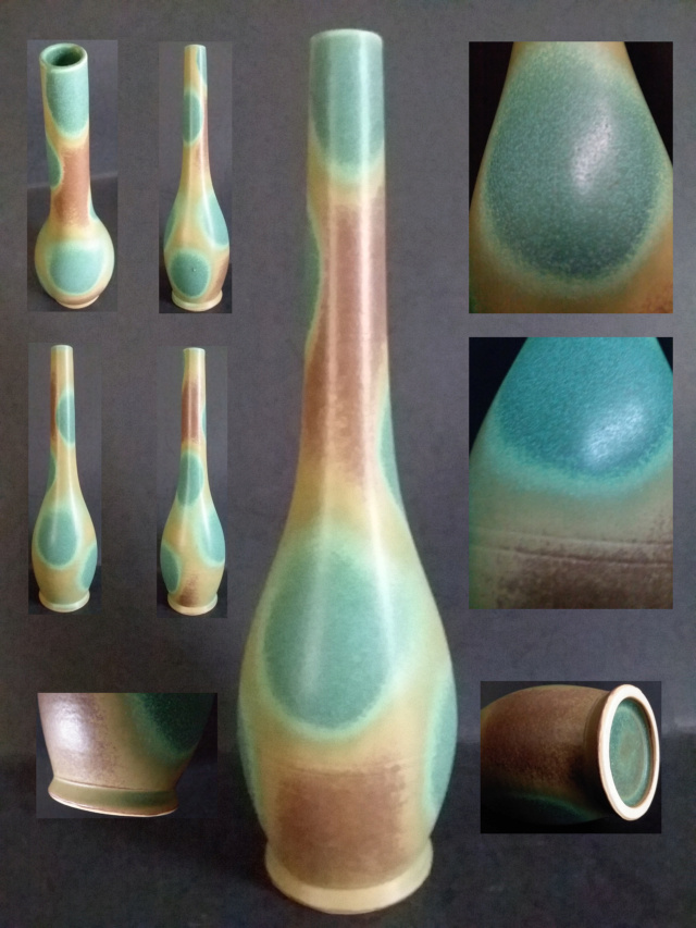 Japanese crane neck vase, maker unknown Bva12