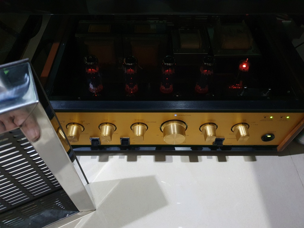 Leben CS600 Amplifier with quad matched Mullard EL34 and Russian 6L6GT Tubes (SOOOOLD!) 20220210