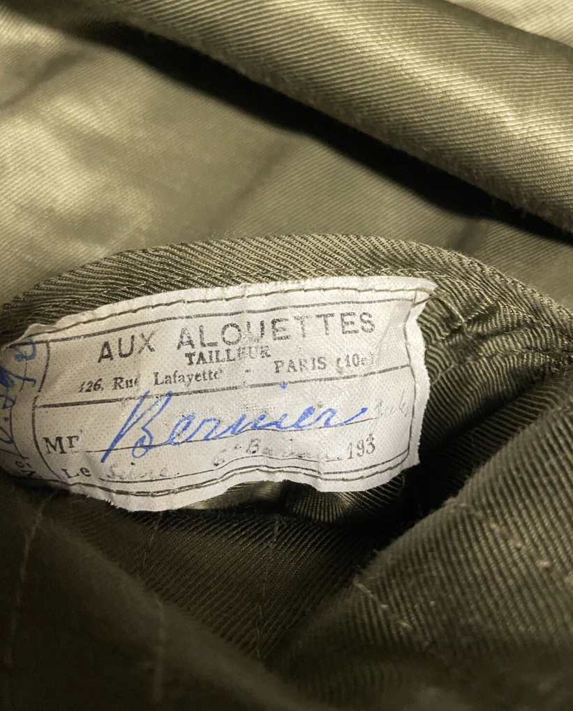 Vareuse officier français artillerie 1940 74d59f10