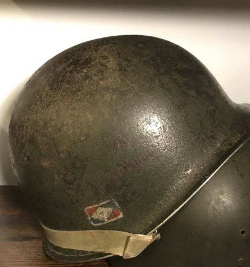 Casque usm1 1ère armée française  Aa402a10