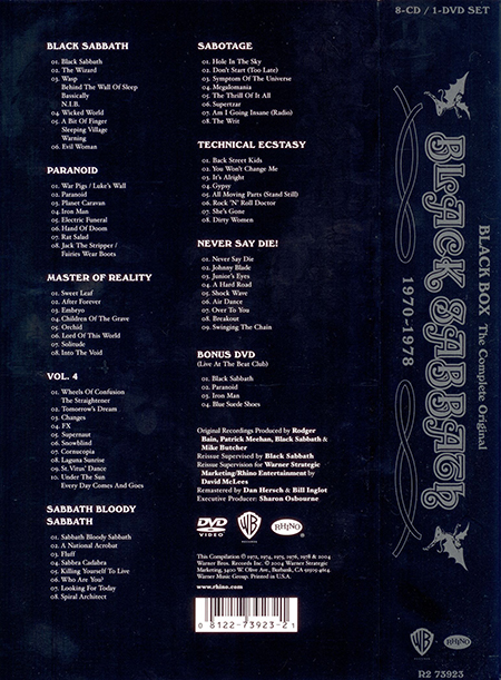 Black Sabbath - 2004 - Black Box cd 7 Technical Ecstasy Black_10