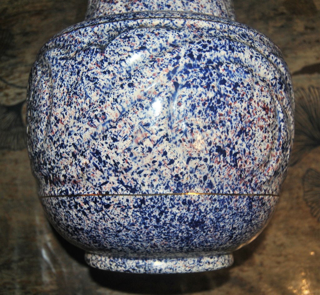 Vase art deco en céramique émil moucheté marqué "céramiqueartisananle" et CCD ? à identifier Dsc_0035