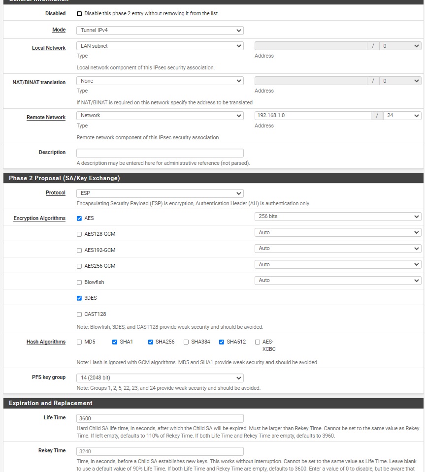 VPN tra Fritzbox e PFSense Pfsens10