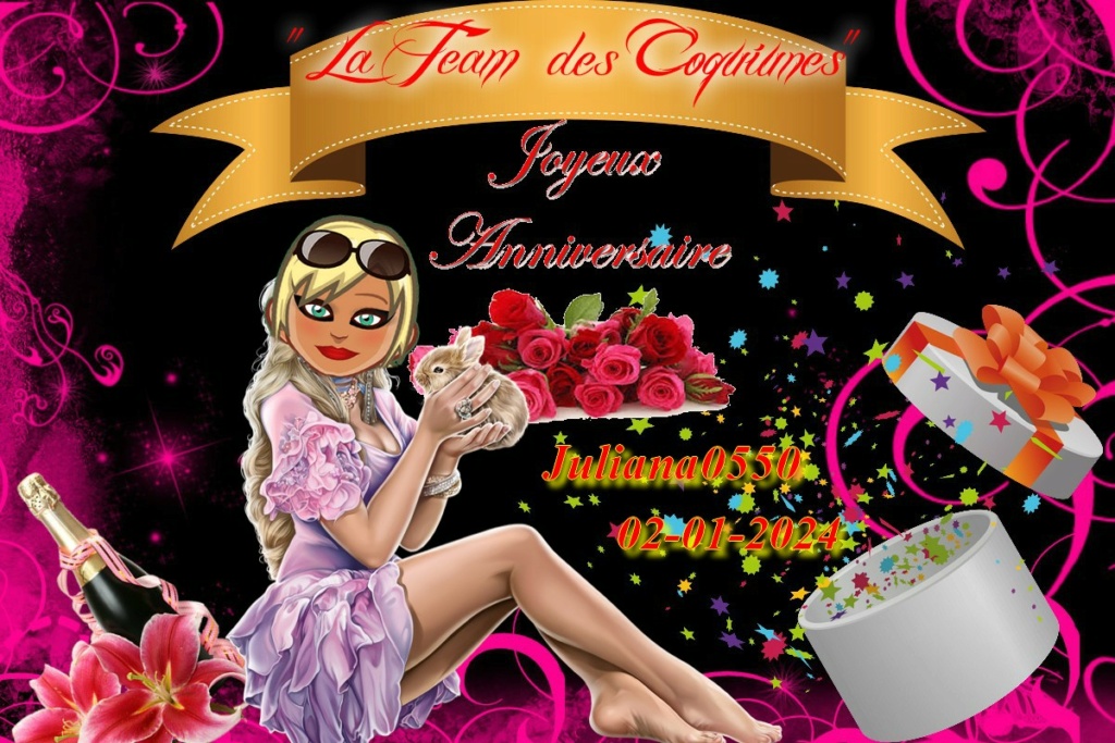 joyeux anninversaire Vicky et Juliana Julian11