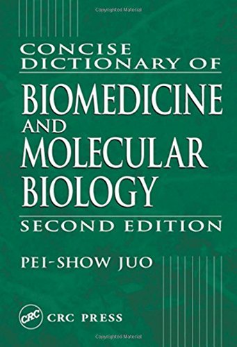 Concise Dictionary of Biomedicine and Molecular Biology Kwsxht10