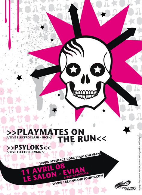 11.04 ::: Playmates on the Run + Psyloks @ Le Salon Evian 74 Playma11