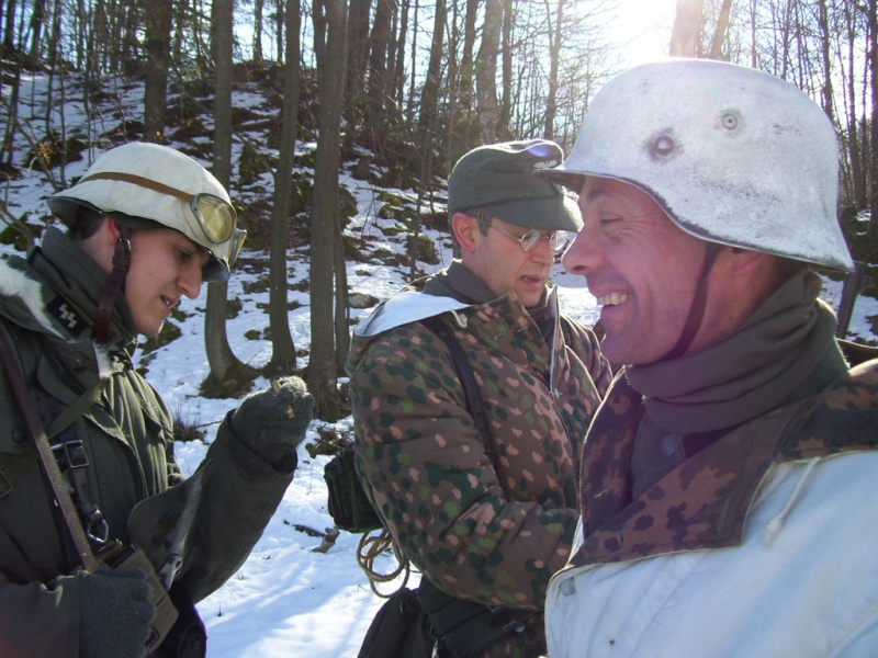 Photos Reconstit Waffen SS - Hiver Vojsko10