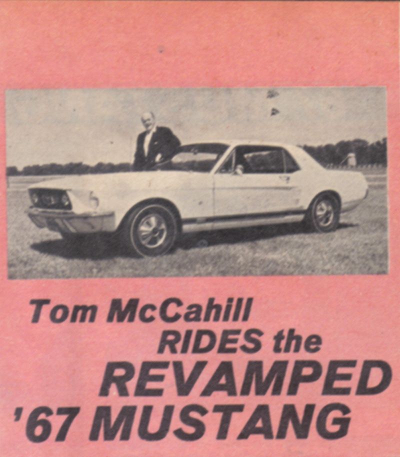 La 11M240 une Mustang 1967 GT 390 notchback 11m24010