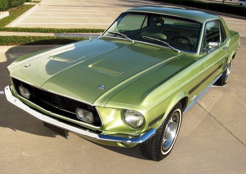 Votre Muscle Car de couleur vert Lime favori - Page 2 1968_013