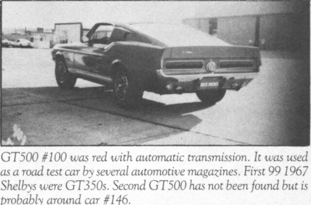 La Mustang 1967 qui deviendra la première Shelby GT500 (100) 67_10010