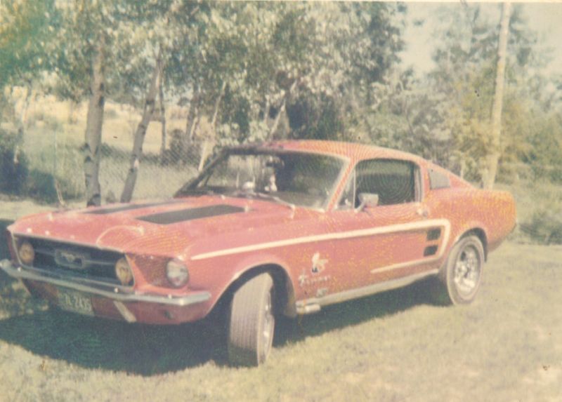 Des Mustang 1967 que j'avait pris en photo au cours des années Lapier10