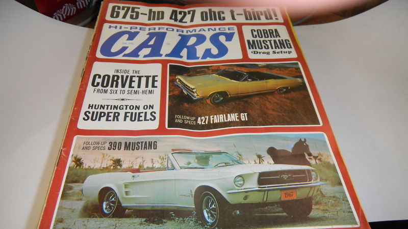 1967 Convertible de Cars Magazine Janvier 1967 Vv310