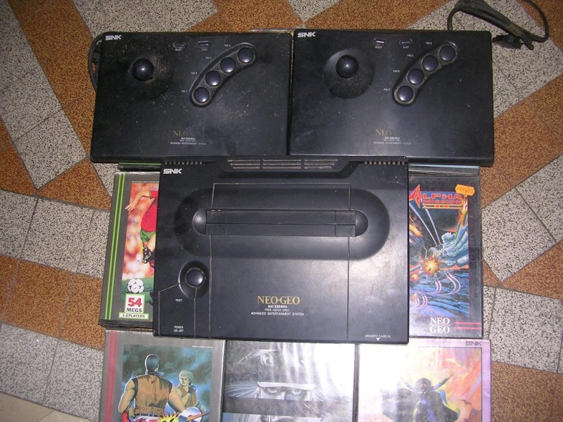 neo geo aes + jeux Neo10