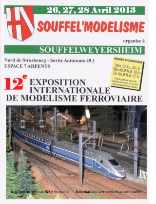 12ème Exposition Modélisme Ferroviaire Souffelweyersheim(67) Aff_ex10