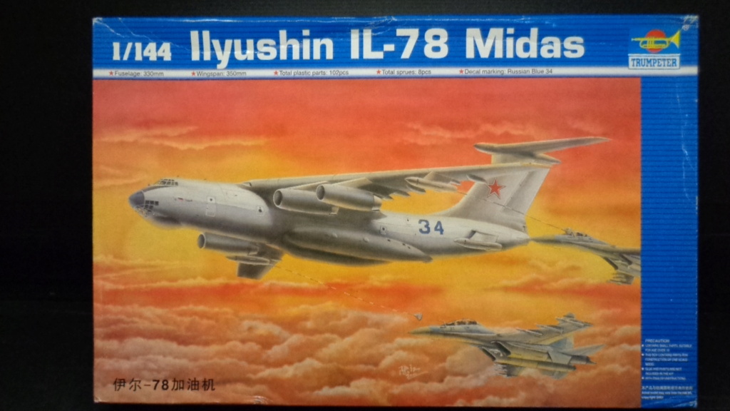 [TRUMPETER] ILYUSHIN IL-78 MIDAS 1/144ème Réf 03902 Dsc00126