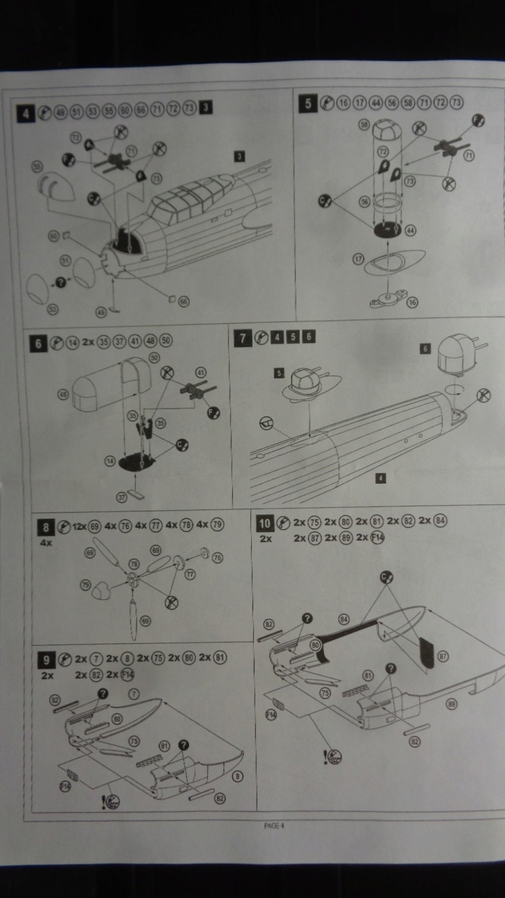 [AMODEL] AVRO 683 LANCASTER B I et B III DAMBUSTER 1/144ème Réf 1411 Dsc07121