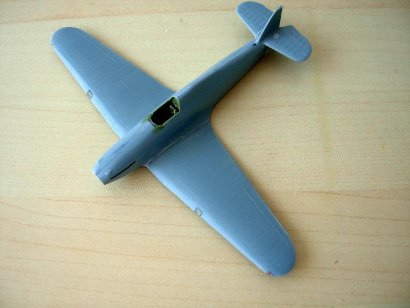 Hurricane Mk 1 "fabric wing"  (AZ model 1/72) Dscn5851