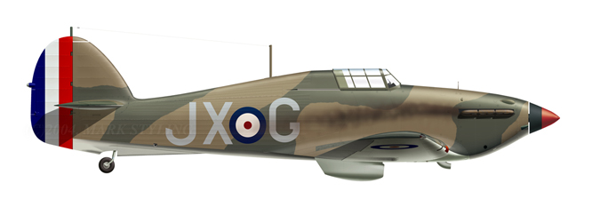 Hurricane Mk 1 "fabric wing"  (AZ model 1/72) Hurri_10