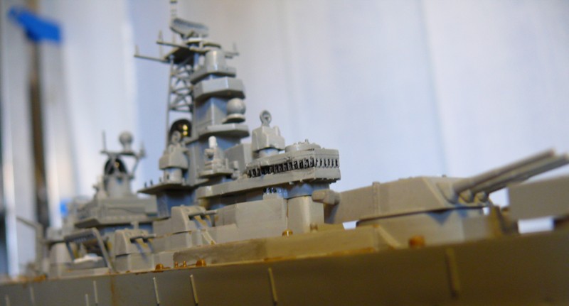 USS Missouri 1983  (1/700 trumpeter) Missou11