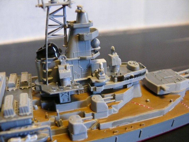 USS Missouri 1983  (1/700 trumpeter) Missou14