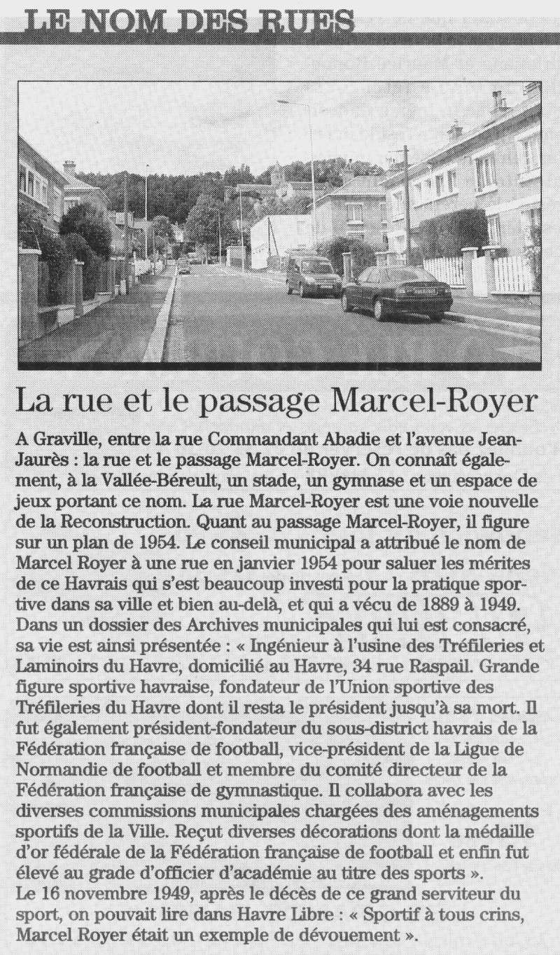 Le Havre - Rue Marcel Royer (et passage) 2011-120