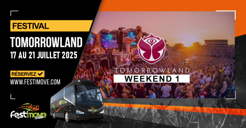 TOMORROWLAND 2025 - WE 1 du 17 au 21 juillet 2025 - Boom - Belgique  We110