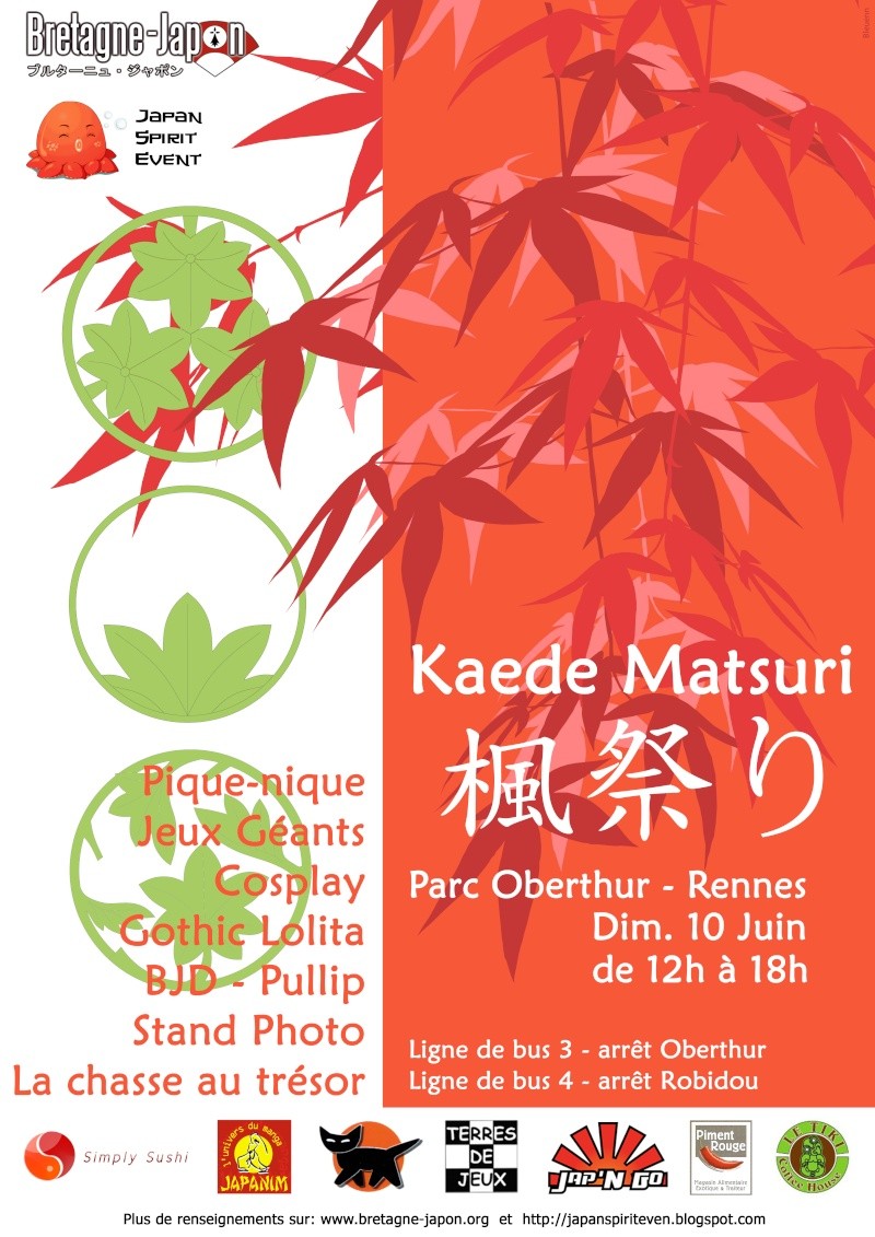 Kaede Matsuri à Rennes Affich10