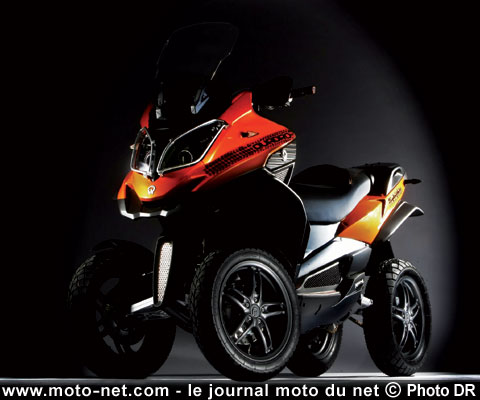 Le scooter 4 roues Quadro promis pour le salon de Milan  Quadro10