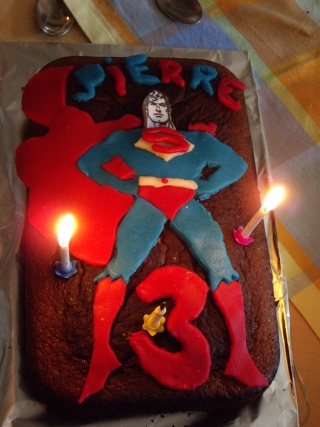 Gateau Superman
