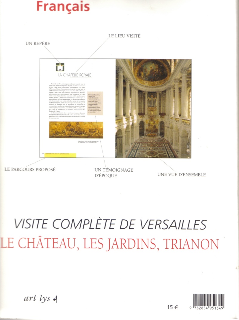 Guides sur Versailles Couv210