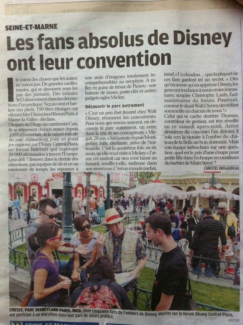 Le forum et nos meetings dans le journal Le Parisien du 10/07/2011 Journa10