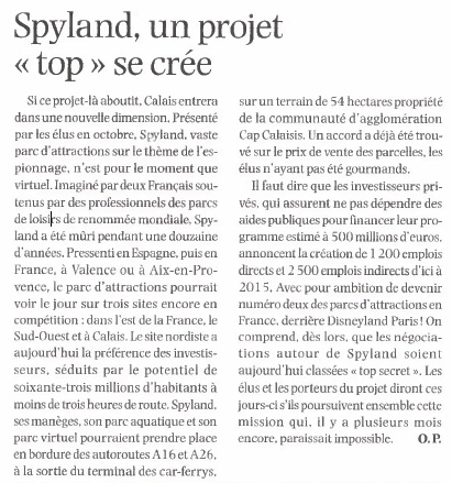 Spyland, le retour... En France? (2016) Nordwa11