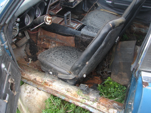 camaro 1968 abandonnée prés de chez moi Camaro17