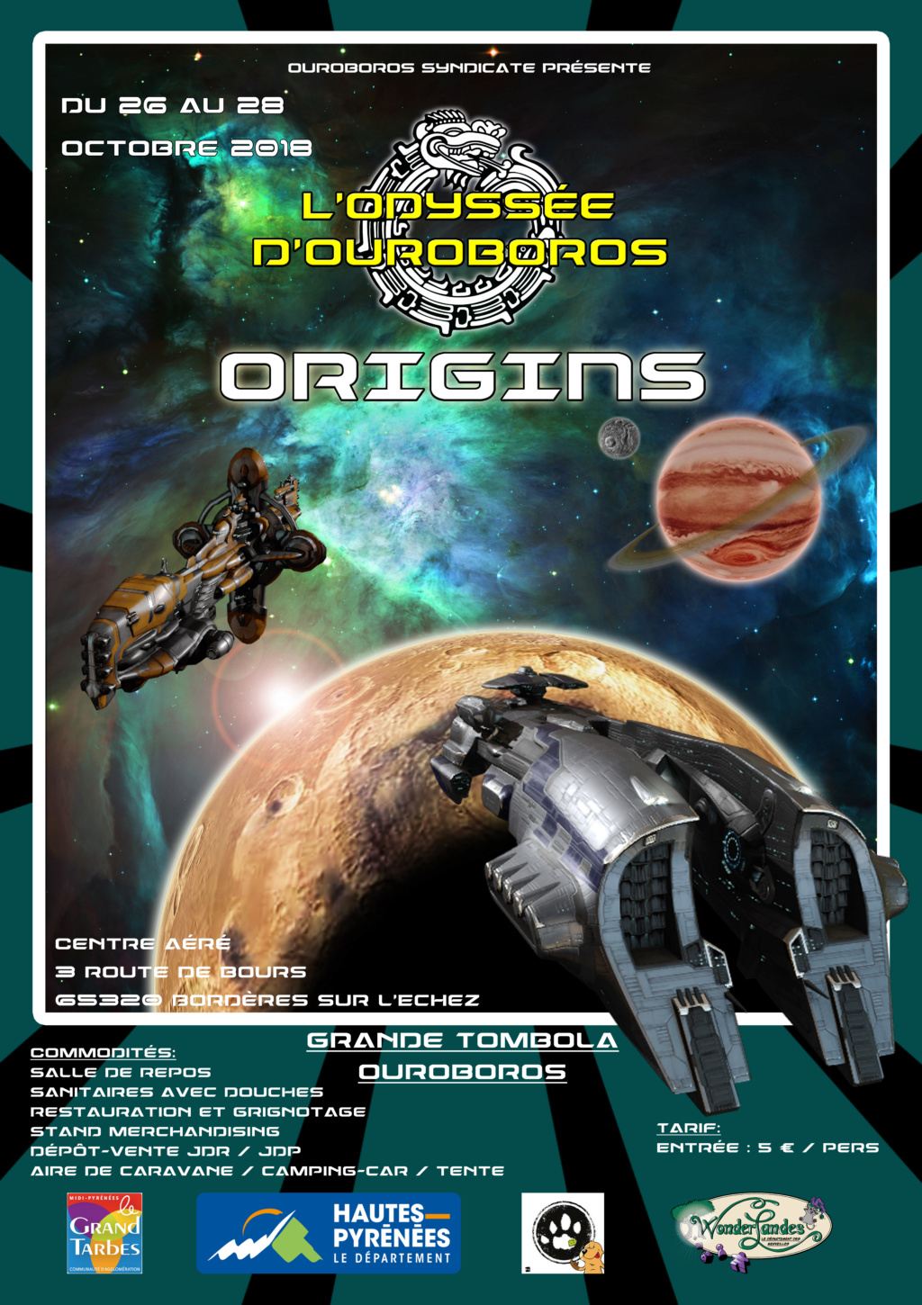 l'Odissey d'Ouroboros : Origins Affich11