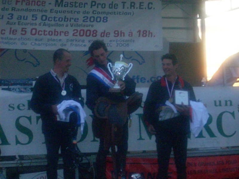 Bull CAUCHOIS : Champion de France de TREC 2009 Champi31