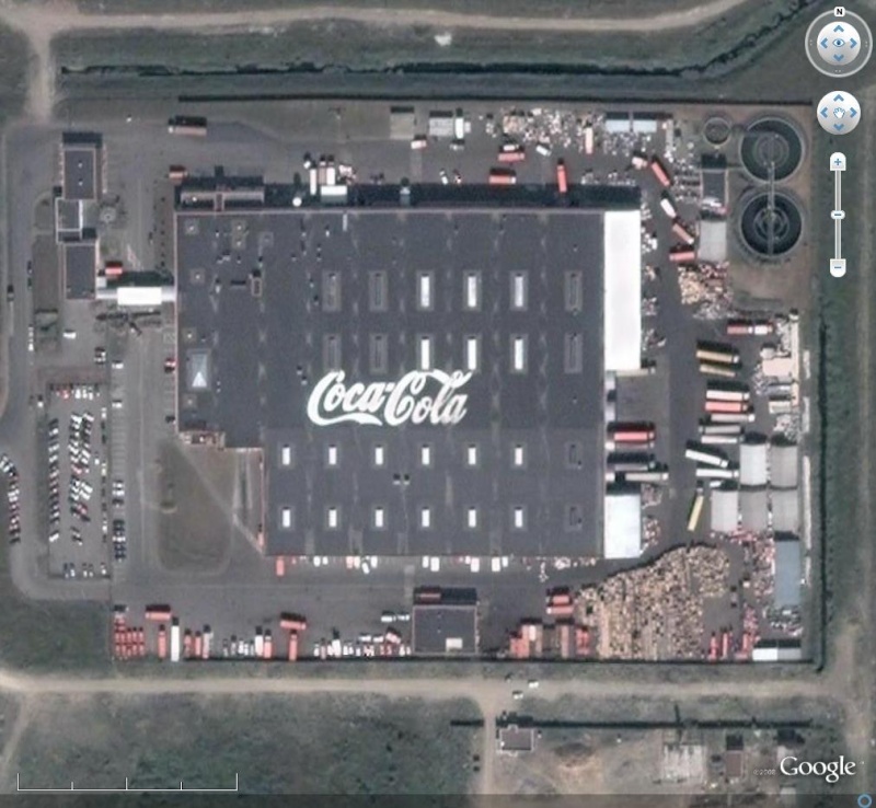 Coca Cola sur Google Earth Coca10