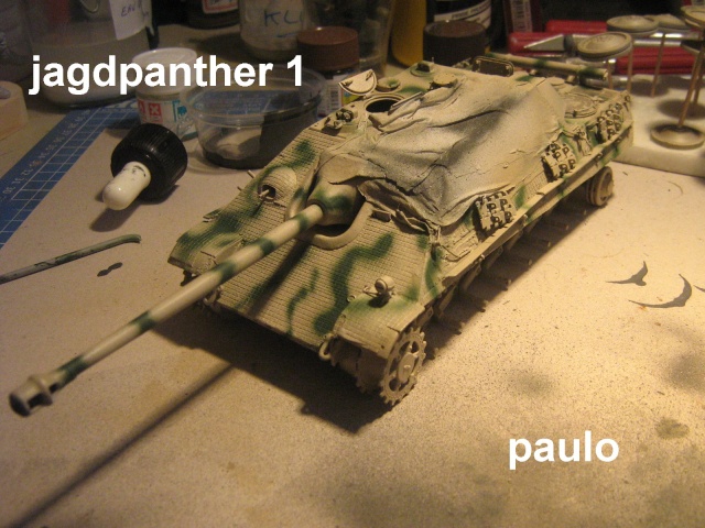 peinture - ( PAULO) REMORQUAGE DU 332 jagdpanther ( LE DIORAMA Terminé)  - Page 5 Photo509