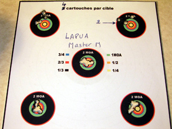 Test Munitions RS1 22 lr (canon flûté) [tableaux + cartons] - Page 3 Lapua-10