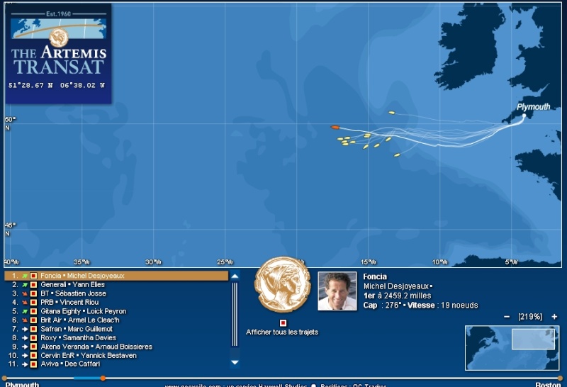 THE ARTEMIS TRANSAT 2008 (Depart le 11 mai) 213