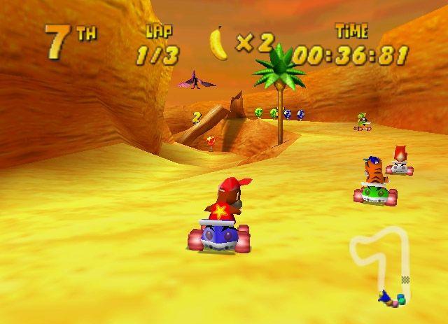 [TEST] Diddy Kong Racing sur N64 Ballon10