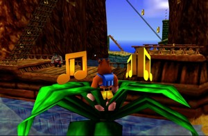 Banjo Kazooie (Test Nintendo 64) Bateau11