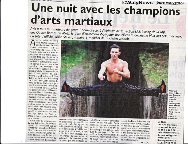 La nuit des arts martiaux+ communiqué de presse+ RL du 13/06 Articl10