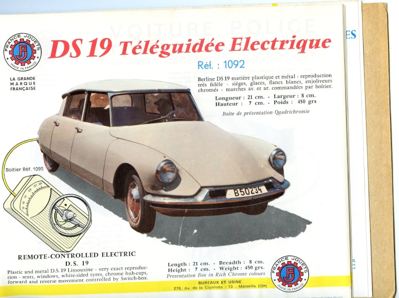 Catalogue France Jouets 1968 - Oh la belle DS !!!! Img07810