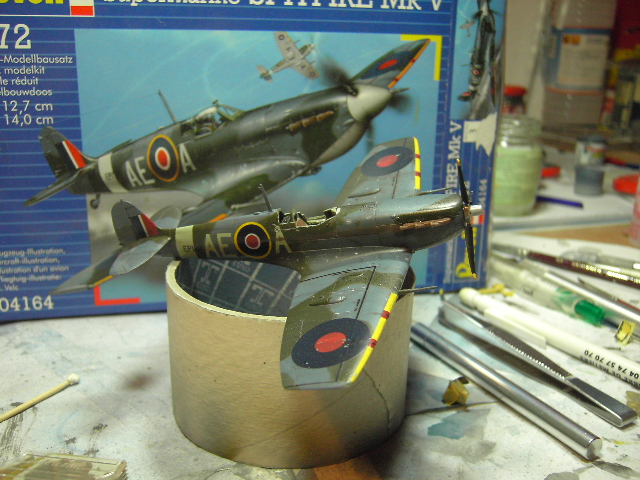 SPITFIRE Mk V 1/72 revell Pict5210