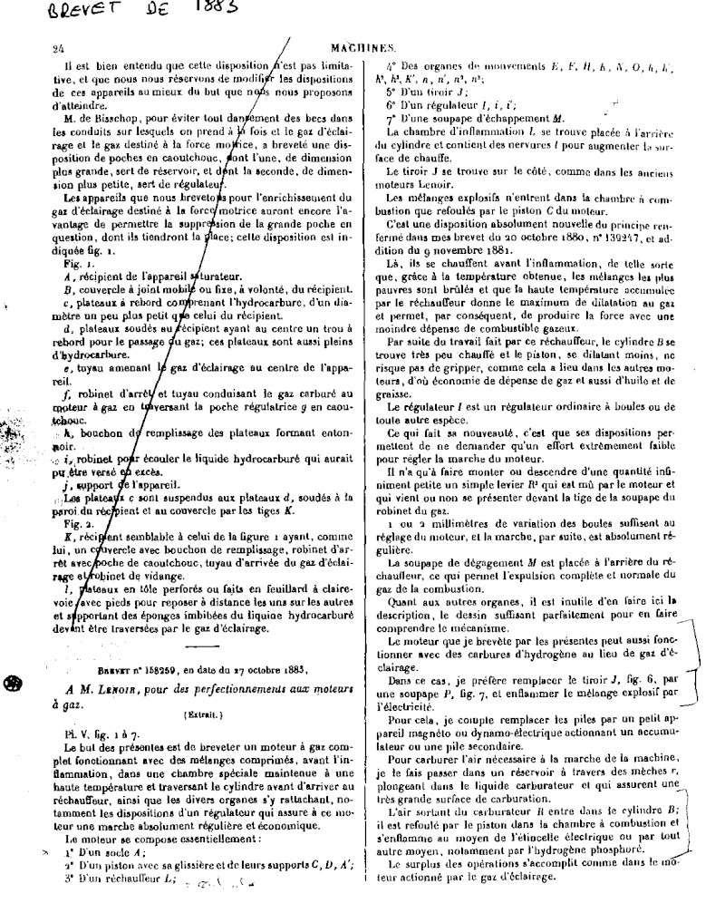 moteur Lenoir - Page 2 Brevet10