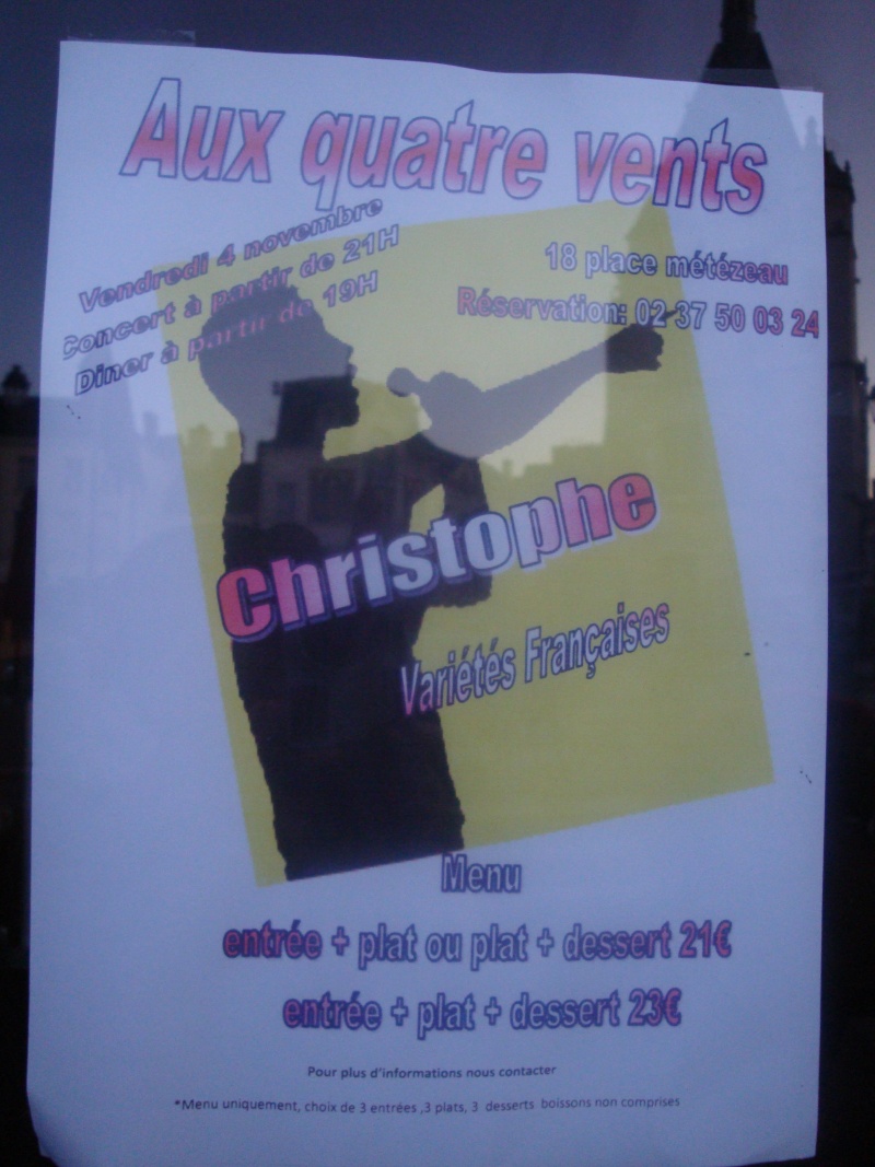 CHRISTOPHE "Aux Quatre Vents" le 4 /11/11! Dsc02077