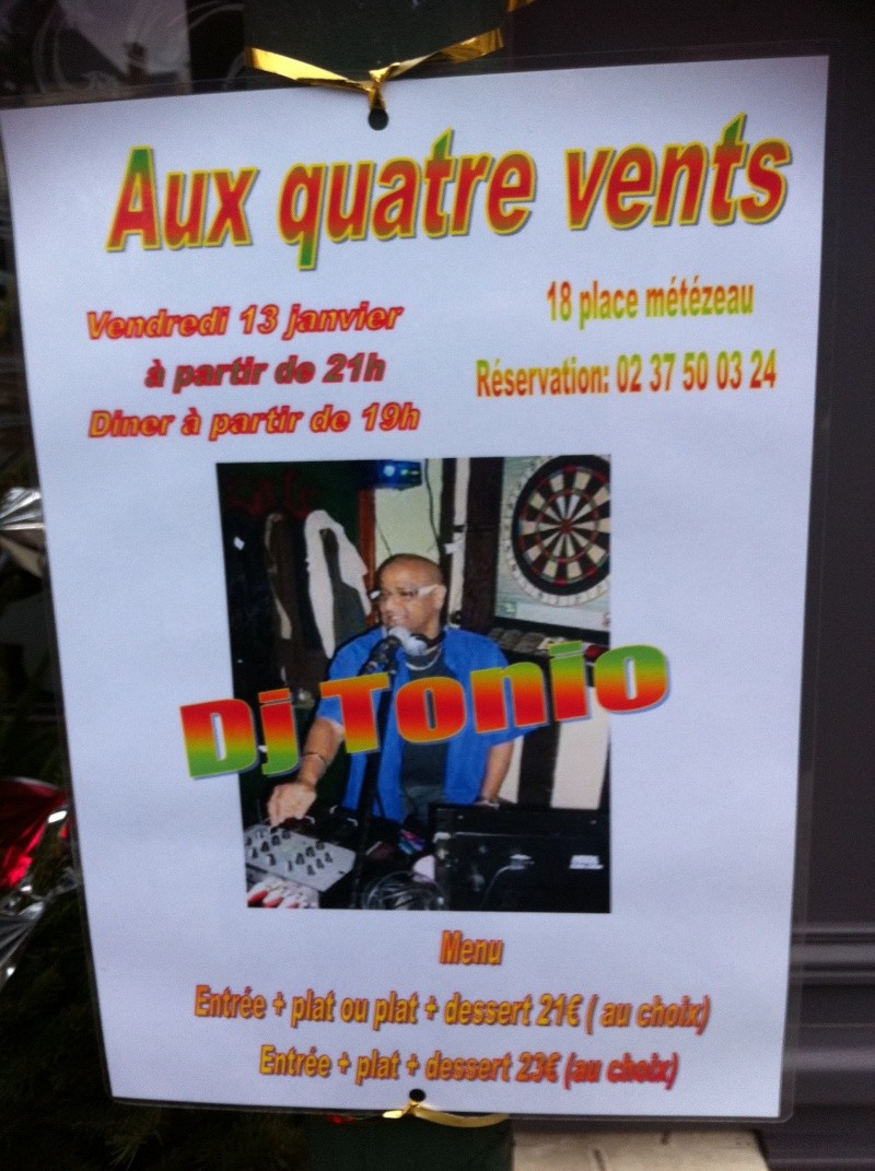 DJ TONIO "AUX QUATRE VENTS" à Dreux le 13 janvier 2012! Photo12